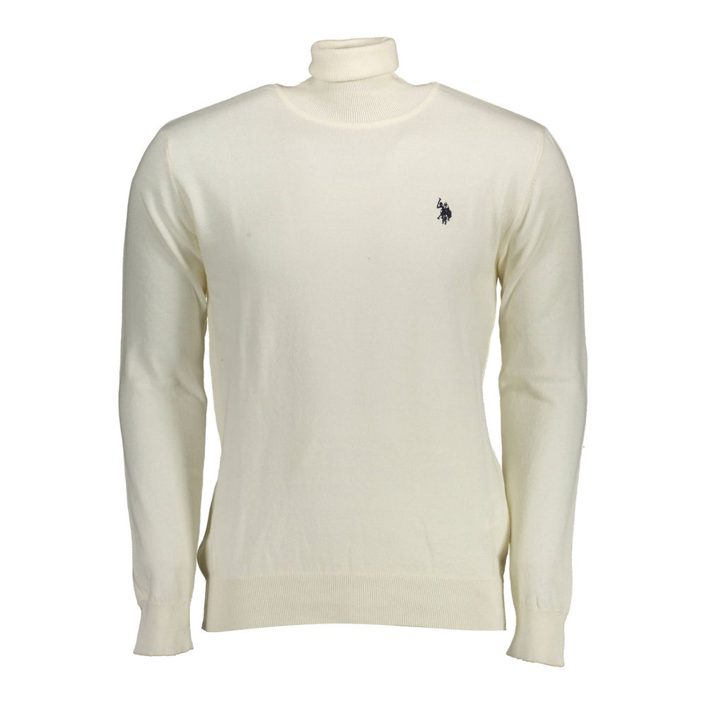U.S. POLO ASSN. White Cotton Sweater