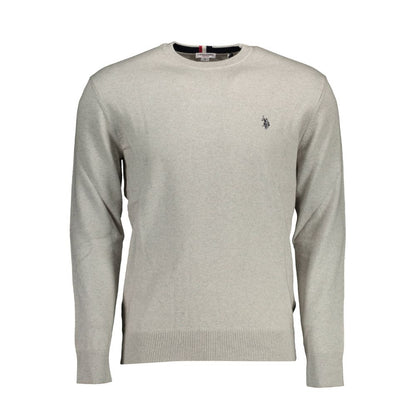 U.S. POLO ASSN. Gray Cotton Sweater