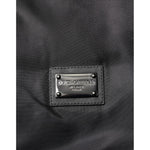 Dolce & Gabbana Black Polyester Logo Plaque Bomber Jacket JKT41534-50