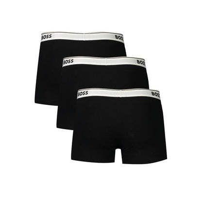 Hugo Boss Black Cotton Underwear