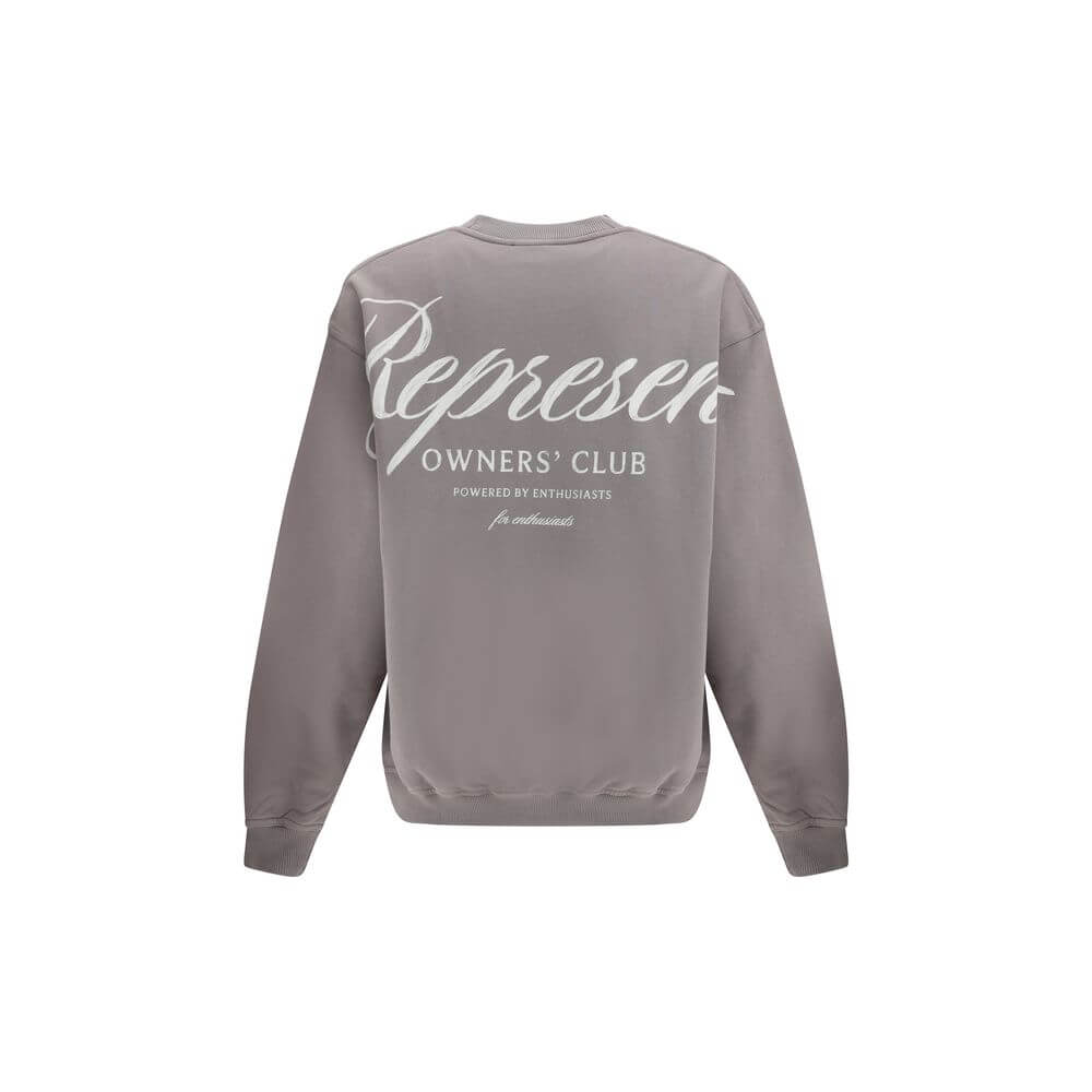 Represent Gray Cotton Sweatshirt