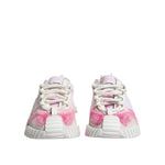 Dolce & Gabbana White NS1 Lace Up Low Top Sneakers Shoes LA12739-37