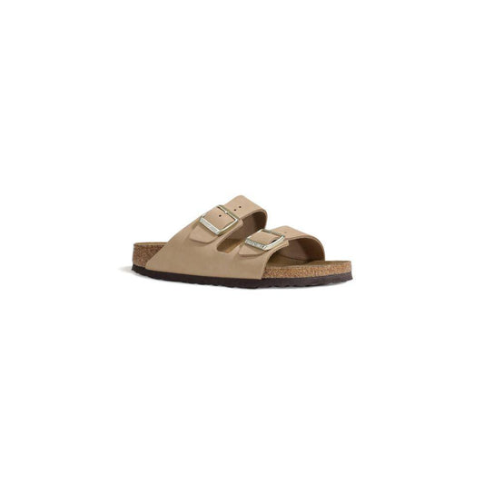 Birkenstock Beige Nubuc Leather Sandal BI-14703700127-EU36/US6
