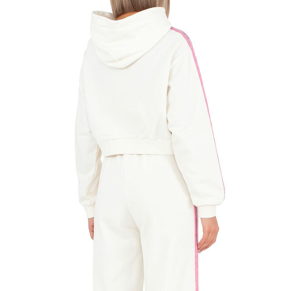 Comme Des Fuckdown White Cotton Women Sweater