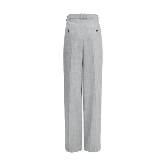 Saint Laurent Wool wide leg Pants SA-824389Y7K179787-IT38 | S