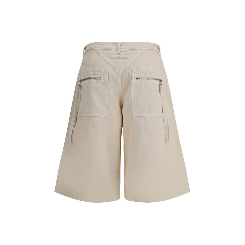 PINKO Cotton Shorts PI-105245A2M8C00-IT38 | S