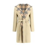 Burberry Reversible wool robe Coat BU-8113069B9368-4