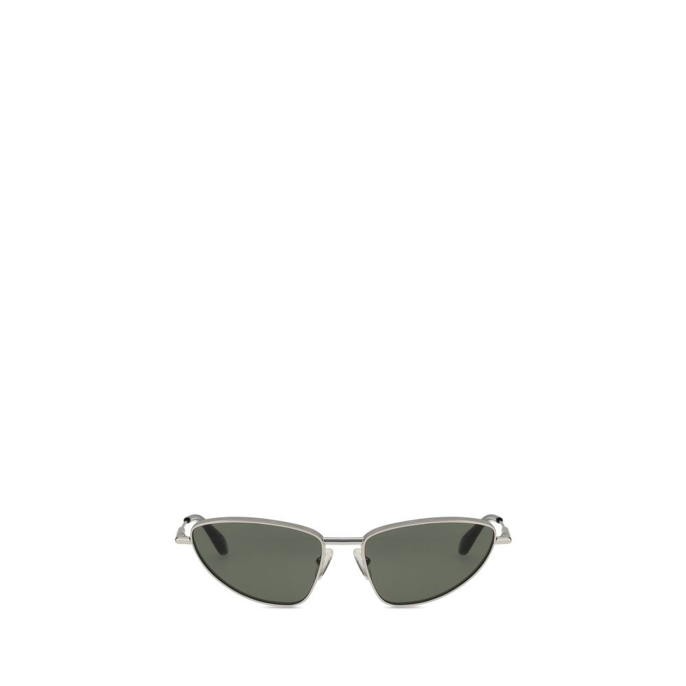 Alexander McQueen Silver Metal Sunglasses