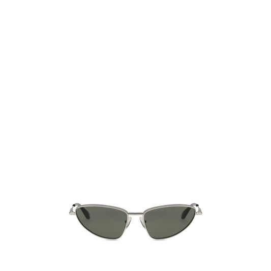 Alexander McQueen Silver Metal Sunglasses