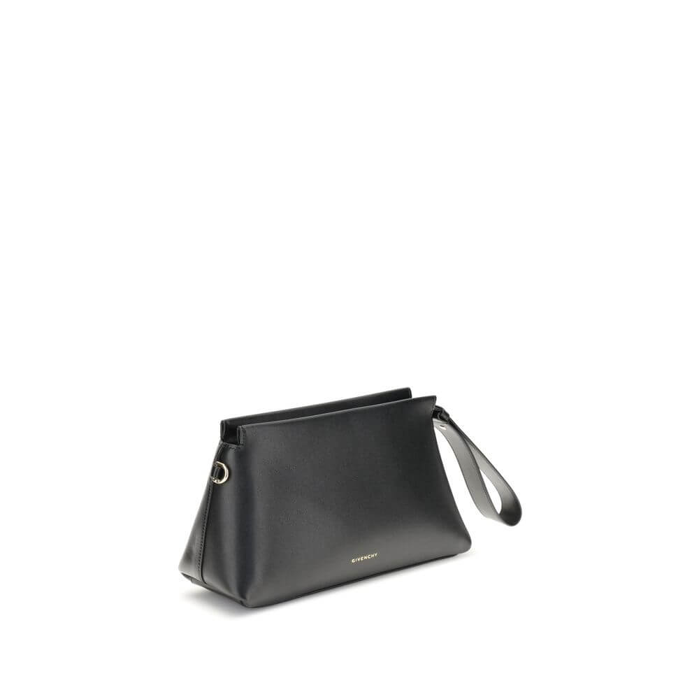 Givenchy Black Calf Leather Bos Taurus Clutch Bag