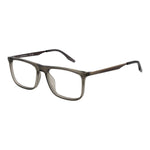 Converse Gray Men Glasses Frame full-rim square metal, demo lenses, size 53-17-145. Includes branded case. No spring hinge.
