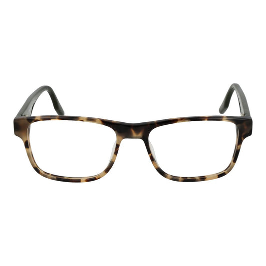 Converse Green Men Glasses Frame, full-rim acetate, rectangle style, demo lenses, 53-17-145 size, no spring hinge, branded case included.