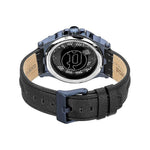 Police Black Leather Watch POPEWJA2108202AC