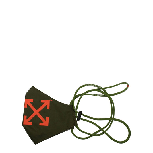 Off-White Green Polyester Facemask 1728,75667636384,Accessories,Facemasks - Other Accessories - Accessories,Green,Men,New with tags,Off-White,Other Accessories - Accessories