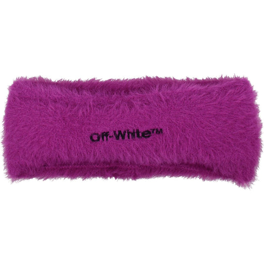 Off-White Purple Fabric Headbands OF8547264069897BT