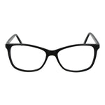Andy Wolf Black Unisex Glasses Frame in full-rim rectangle style with acetate material.