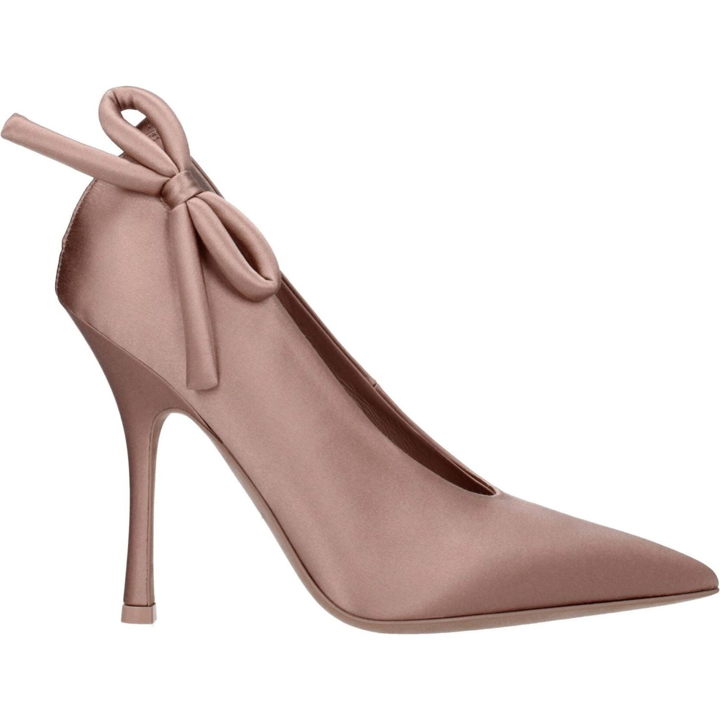 Valentino Garavani Pink Satin High Heel Pumps VA-8547460972809-EU37.5/US7.5