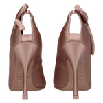 Valentino Garavani Pink Satin High Heel Pumps VA-8547460972809-EU37.5/US7.5