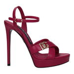 Dolce & Gabbana Pink Leather Platforms DO-8547464806665-EU36/US6