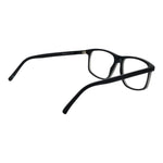 Andy Wolf Black Unisex Glasses Frame with acetate full-rim design in rectangle shape.