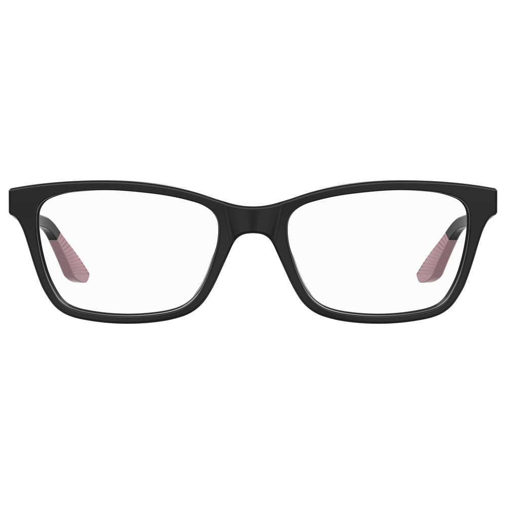 Under Armour Black Acetate Frames UA5012807F317, 53/17/135 mm, women’s eyeglasses in black acetate material.