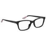 Under Armour Black Acetate Frames for women, style UA5012807F317, in black with measurements 53/17/135 mm, made from acetate material.