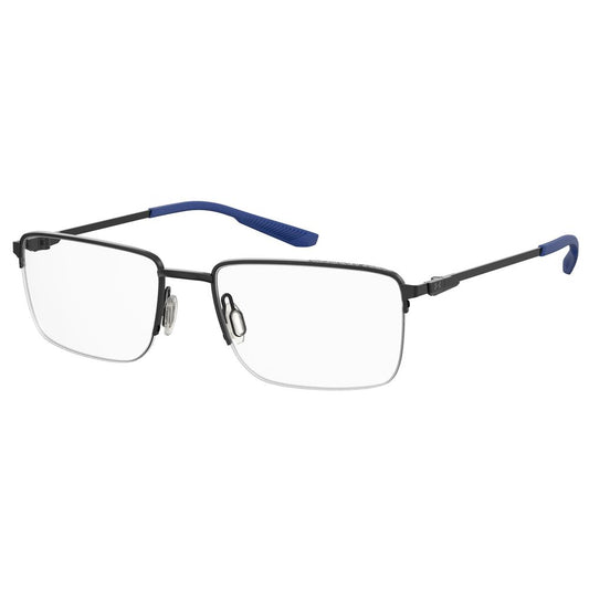 Under Armour Black Metal Frames glasses with 55/18/140mm measurements and a sleek design for men made of durable metal.