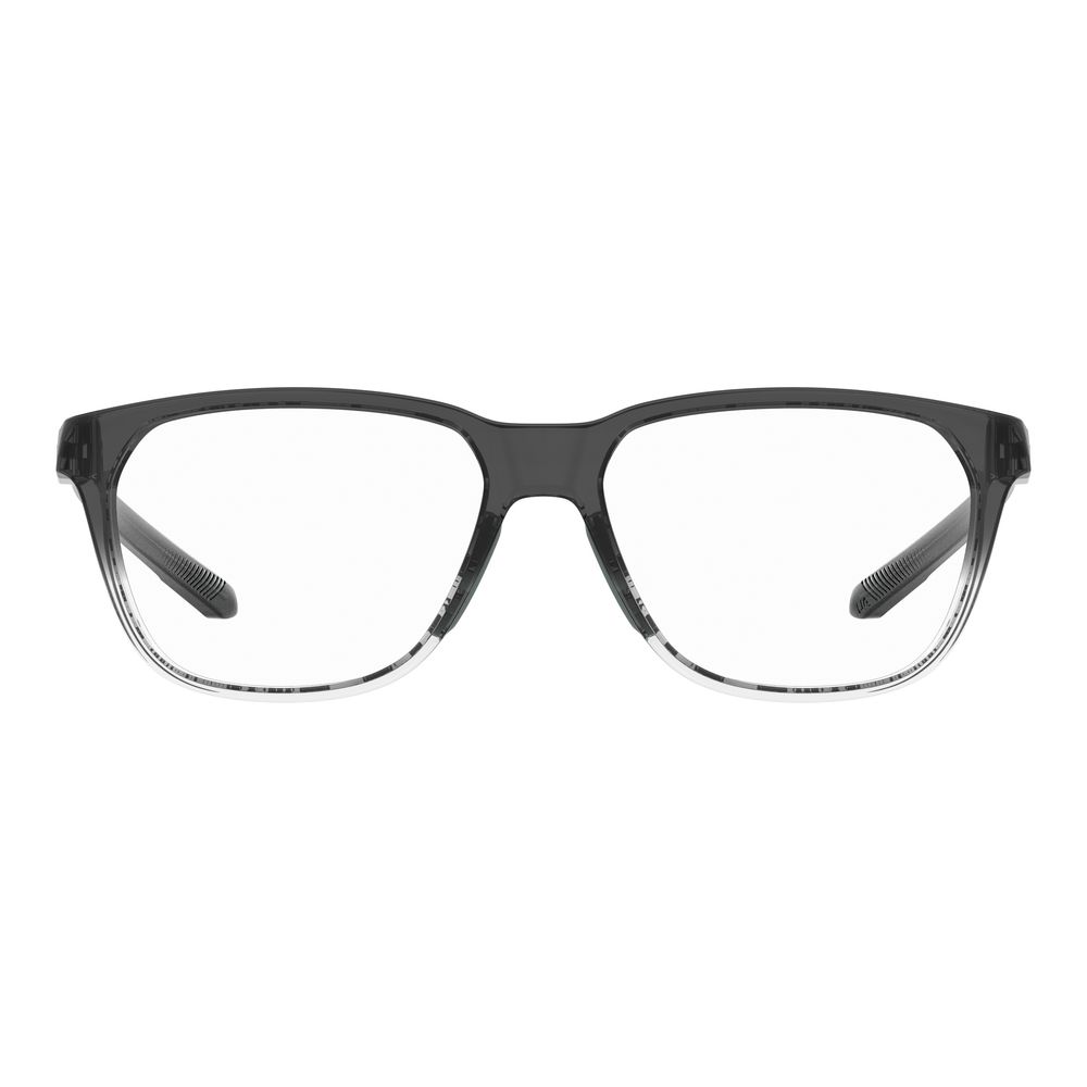 Under Armour Green Resin Frames shown in unisex design with a lens size of 55mm, bridge 15mm, and temple length 140mm.