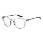 Under Armour Transparent Acetate Frames UA5027900F020 with transparent lenses measured 50/20/140 mm, unisex design.