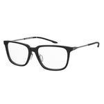 Under Armour Black Acetate Frames with 55/17/145 mm dimensions for men, sleek design in black acetate material.