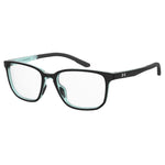 Under Armour Black Resin Frames UA50447ZJF417 eyeglasses, unisex, black, resin material, lens size 54mm, bridge 17mm, temple 140mm.