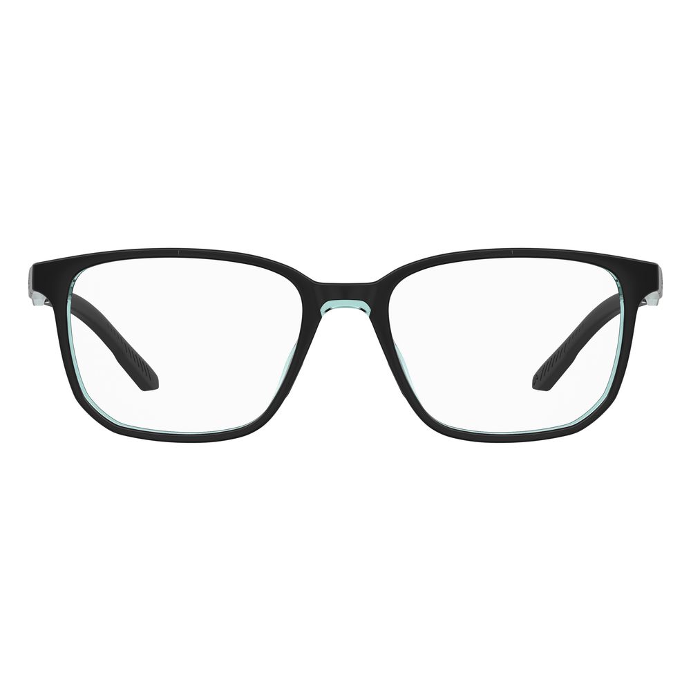 Under Armour Black Resin Frames - Unisex glasses UA50447ZJF417 with lens dimensions 54/17/140 mm, made from durable black resin material.