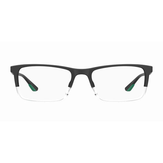 Under Armour Black Acetate Frames, men's model UA5057XL85WG0, black acetate material, lens/bridge/temple size 60/20/150 mm.