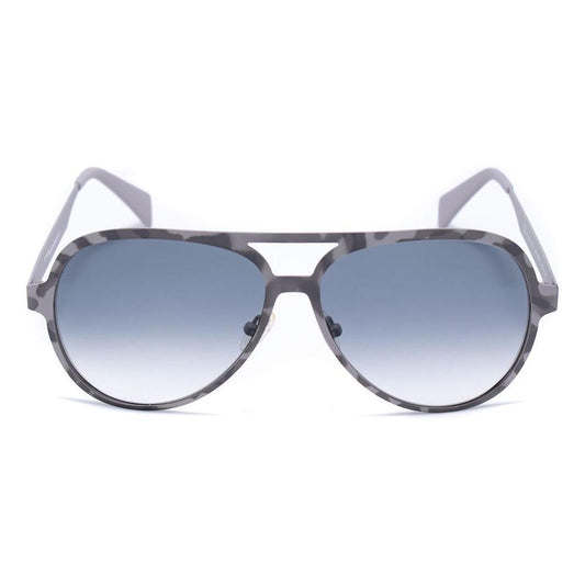 Italia Independent Gray Metal Sunglasses