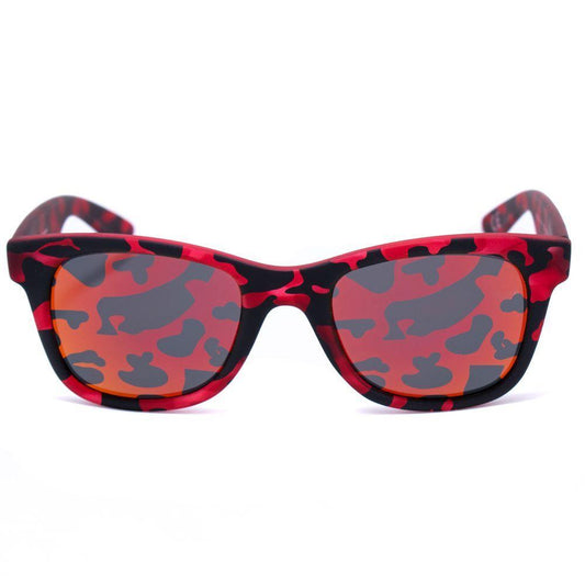 Italia Independent Red Acetate Sunglasses