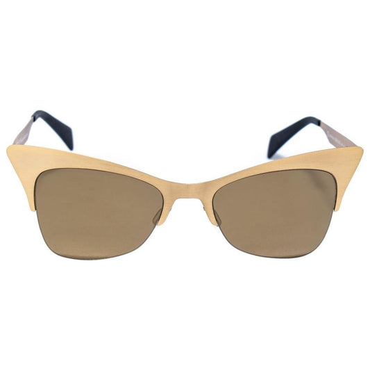 Italia Independent Gold Metal Sunglasses II0504120120AC
