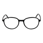 Andy Wolf Black Unisex Glasses Frame, full-rim acetate design with demo lenses, size 53-18-145, in black color with branded case.