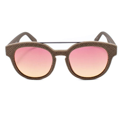 Italia Independent Brown Acetate Sunglasses