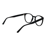 Andy Wolf Black Unisex Glasses Frame, full-rim acetate, panto style with demo lenses, size 52-18-145.