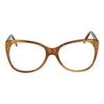 Andy Wolf Orange Unisex Glasses Frame in honey acetate, cat eye style, full-rim design, includes branded case, size 55-16-140.