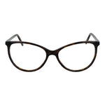 Alt Tag: Andy Wolf Brown Unisex Glasses Frame in full rim cat eye style with acetate material and demo lenses.
