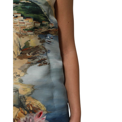 Dolce & Gabbana Multicolor Crystal Embellished Mini Dress