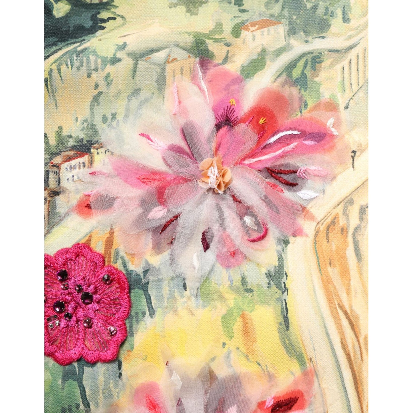 Dolce & Gabbana Multicolor Crystal Embellished Mini Dress