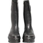Dolce & Gabbana Metallic Black Pull On Rain Boots Men Shoes MV7883-41