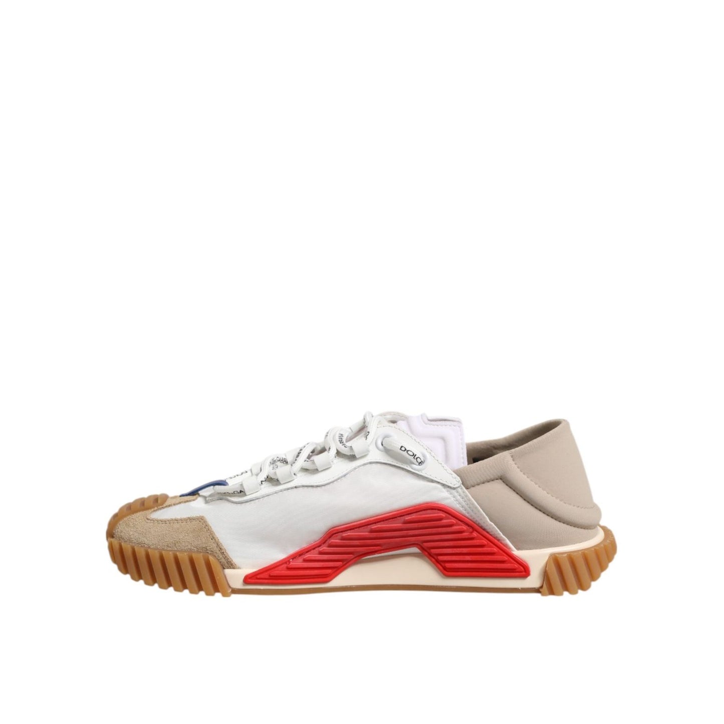 Dolce & Gabbana Multicolor Nylon Low Top NS1 Sneakers Shoes MV7877-40.5