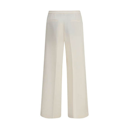 Cruna Cream Polyester Casual Pants