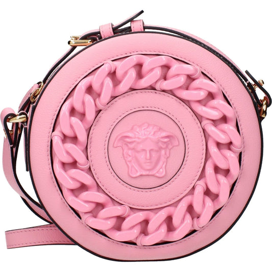 Versace Pink Leather Crossbody Bags VE15246113145097BT