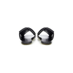 Bottega Veneta Elegant Black Leather Sandals BO-455676-EU37/US7