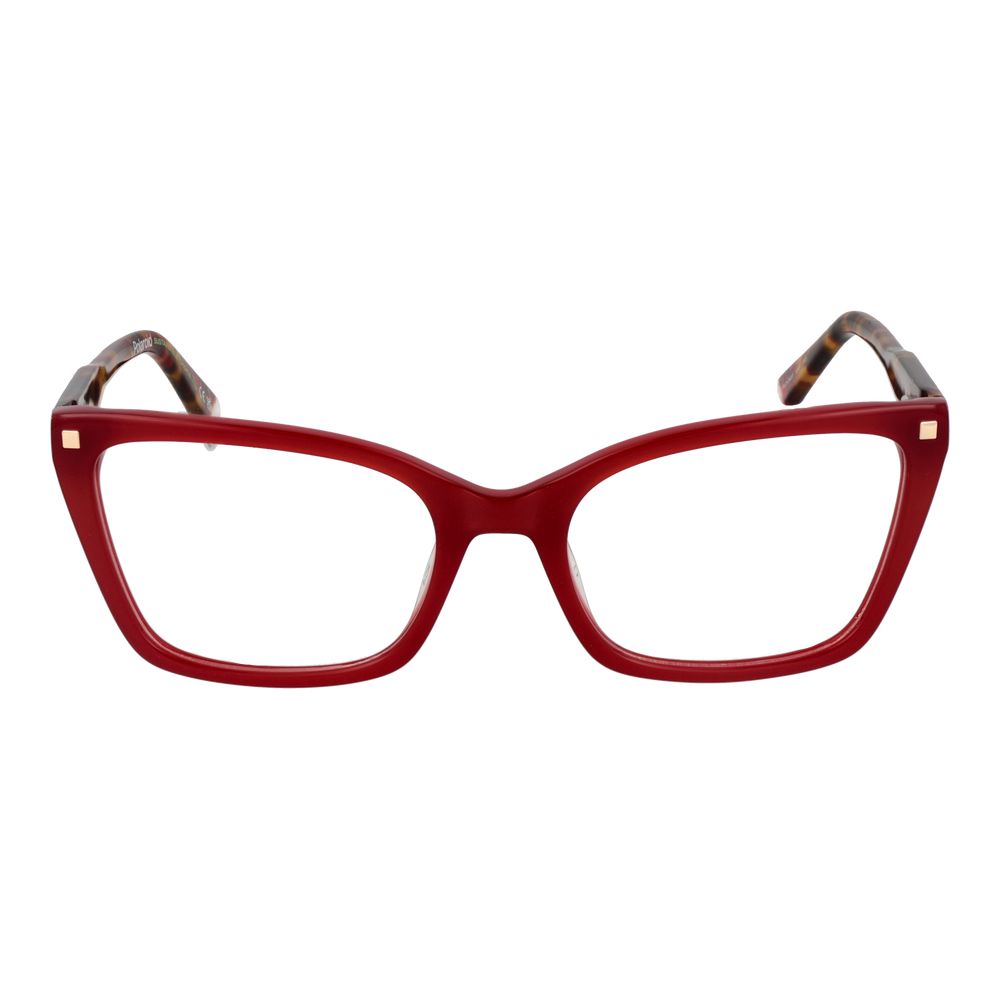 Polaroid Burgundy Women Glasses Frame