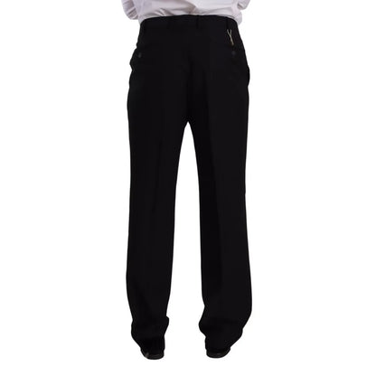 Domenico Tagliente Blue Polyester Single Breasted Formal 2 Piece Suit